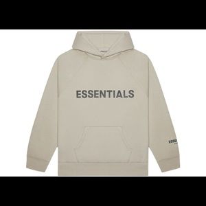 BNWT Essentials Fear of God Hoodie (oatmeal)